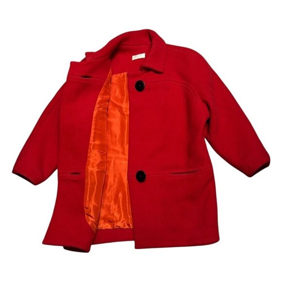 PALLANT LONDON Stunning PURE WOOL Vintage Luxury Designer Winter Pea Coat 10 - Picture 2 of 7